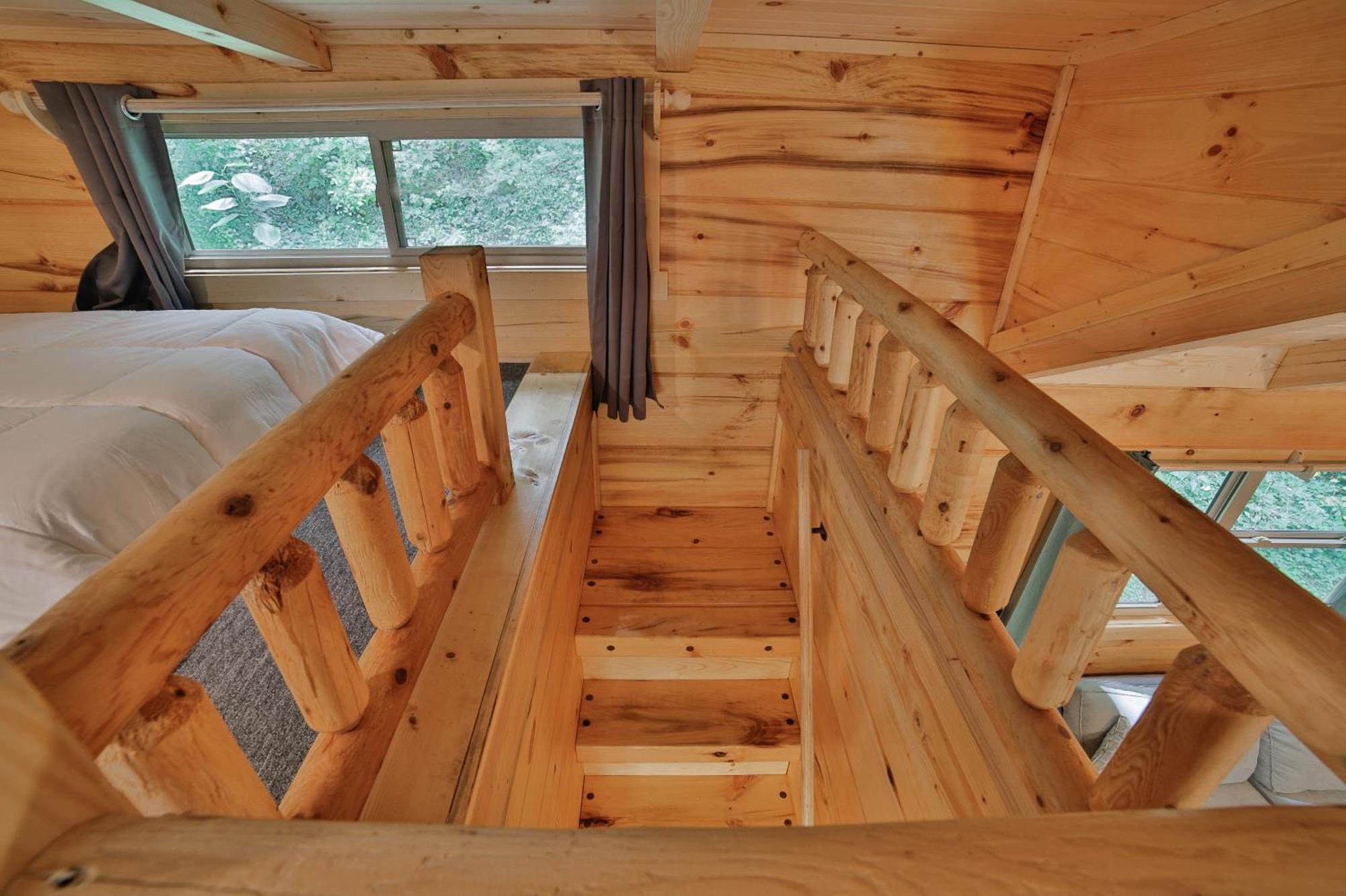 Ryon Tiny Home Cabin City-Side Rustic Retreat Chattanooga Exteriér fotografie