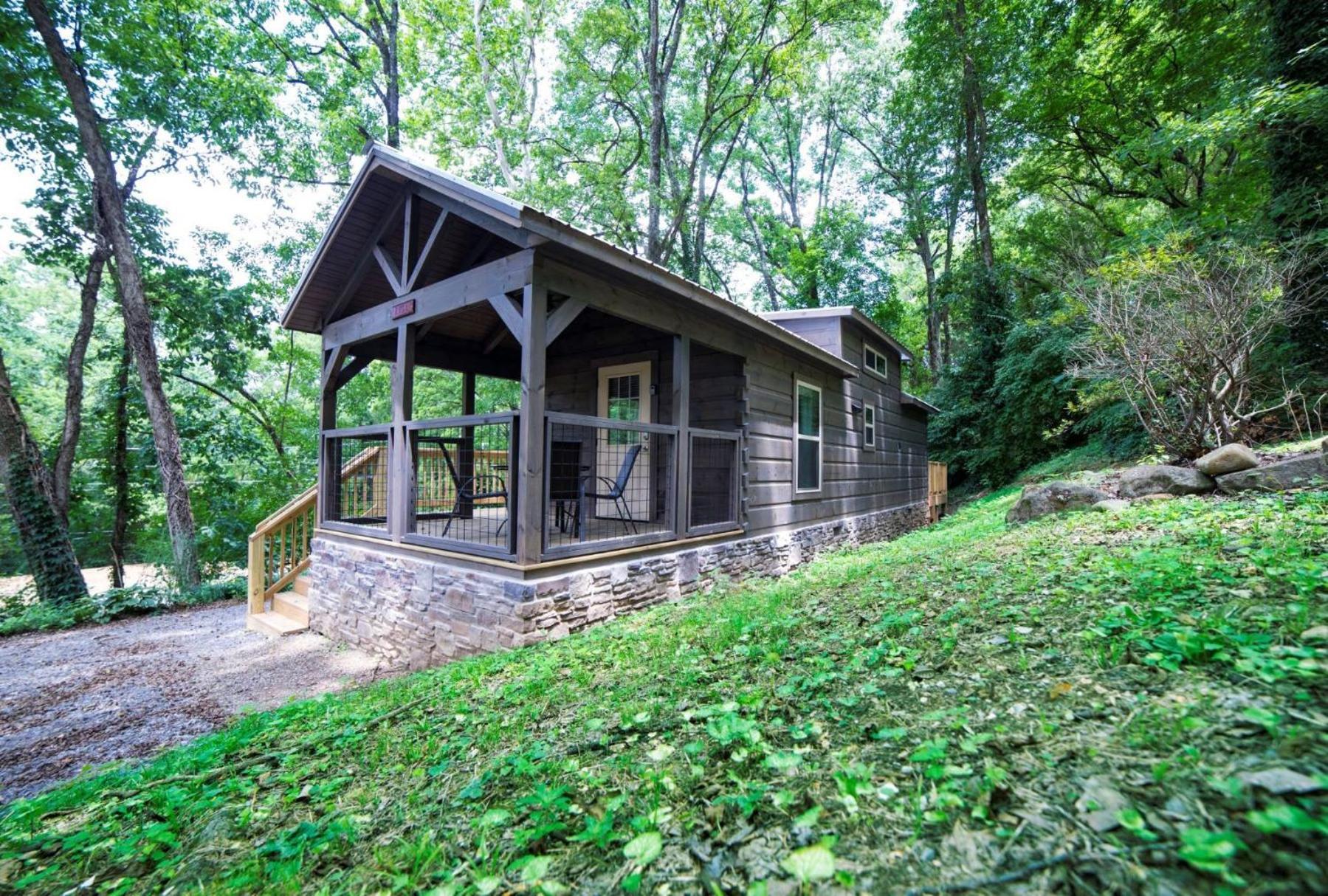 Ryon Tiny Home Cabin City-Side Rustic Retreat Chattanooga Exteriér fotografie